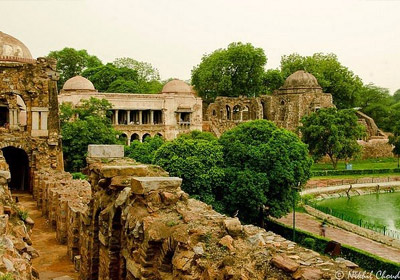 Hauz Khas Village and Deer Park