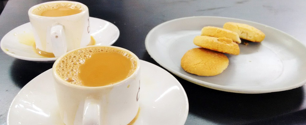 Irani Chai and Osmania Biscuits