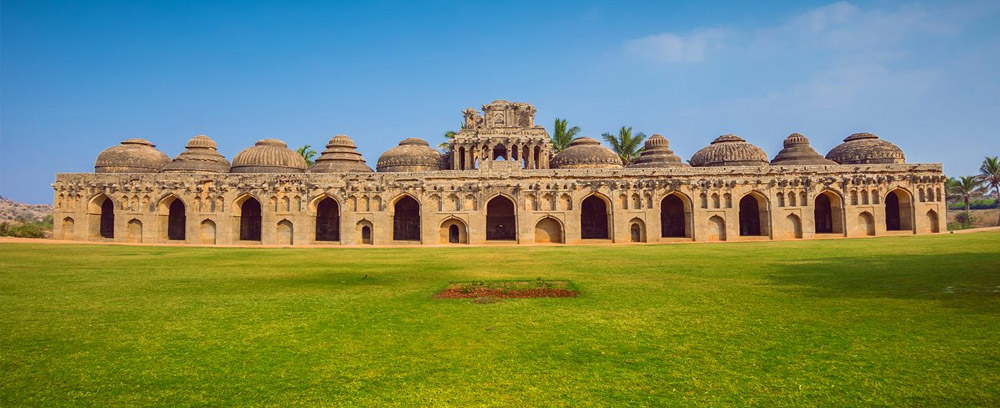 Lotus Mahal and Elephant Stables